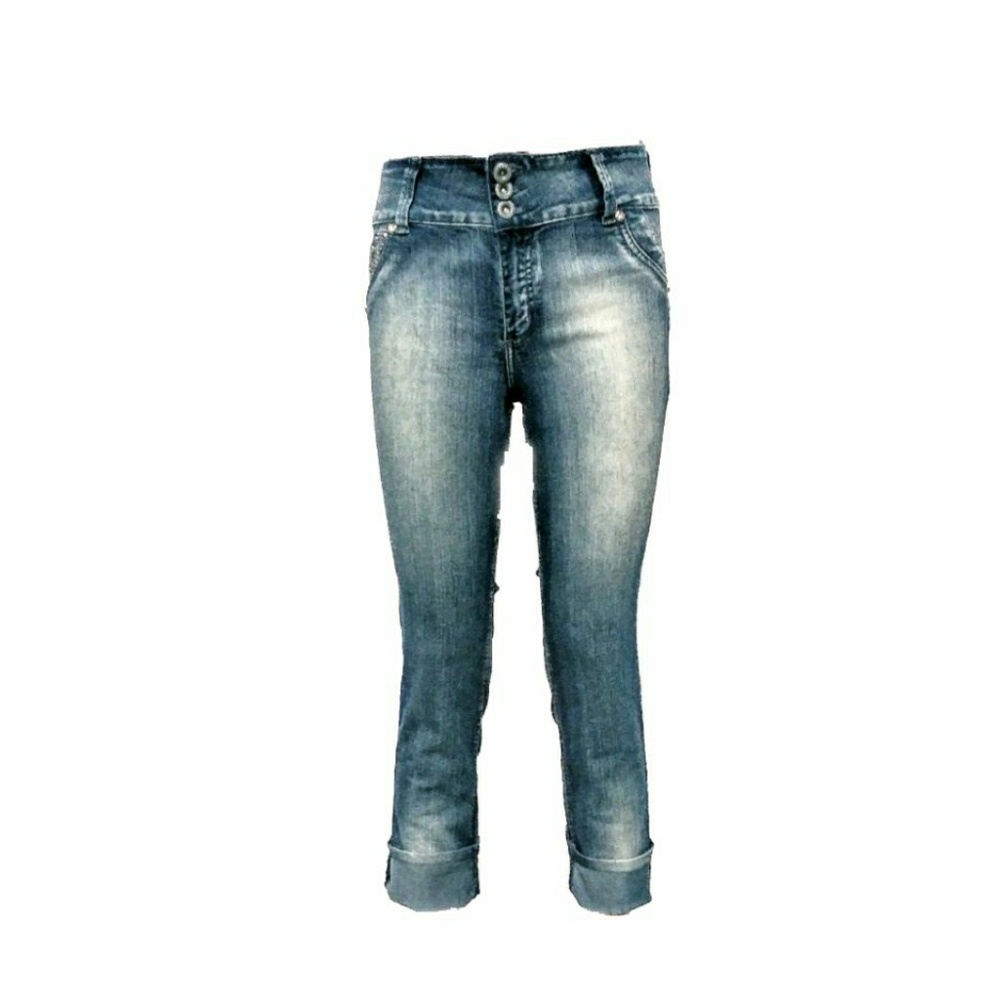 Virtual Sensuality Columbian Stretch Blue Jeans👖